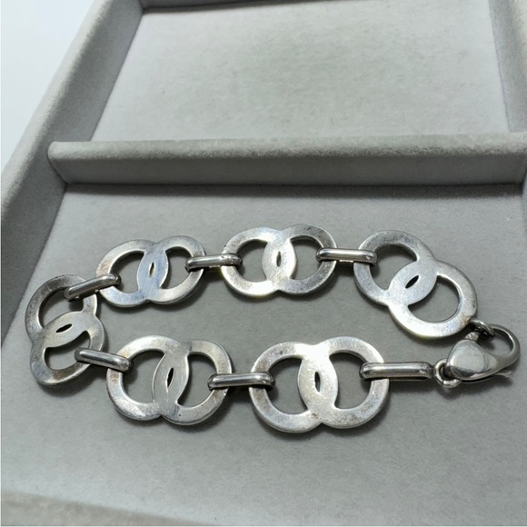 Celine Vintage Silver Necklace & Bracelet Matching Set - Picture 6 of 6